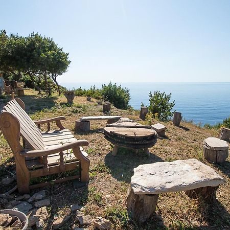 Coin De Paradis Vue Dominante Sur Mer, Montagne Et Tour Genoise Avec Jacuzzi Pino 외부 사진